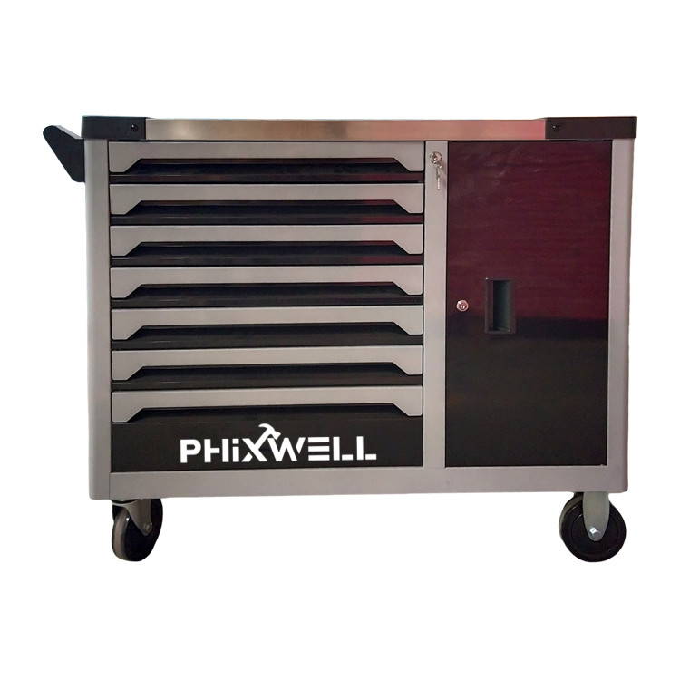 719514 PHIXWELL کابینت ابزار 7 کشو با درب بغل