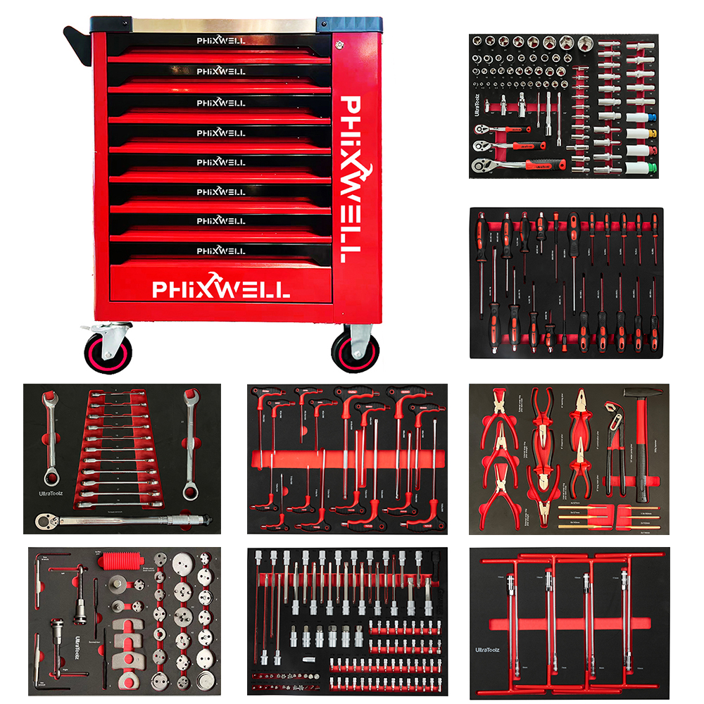 کابینت ابزار 8 کشو PHIXWELL 719513