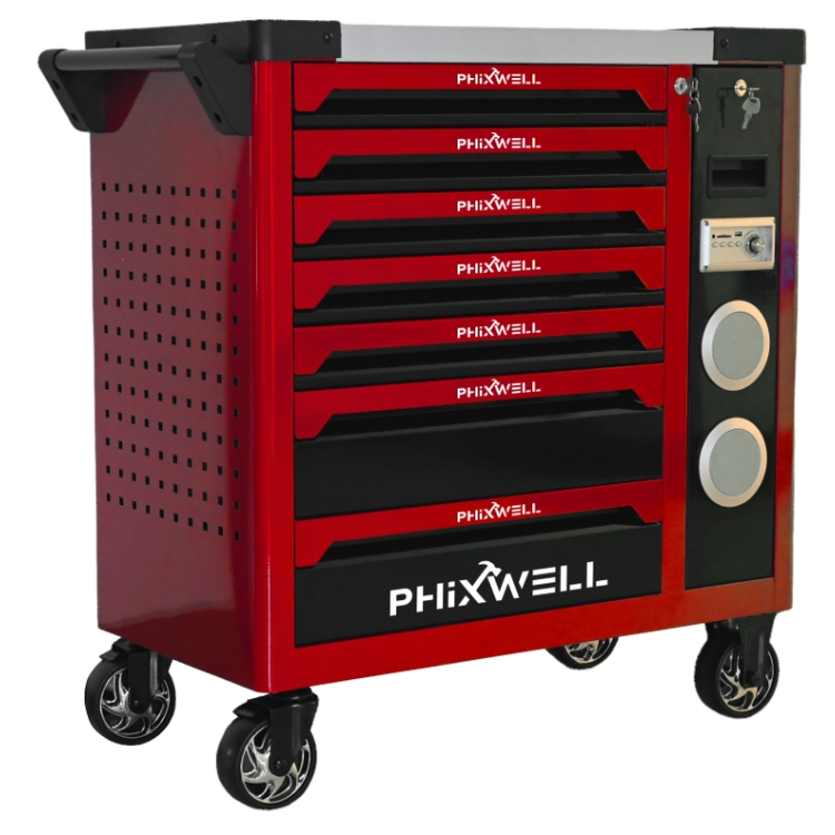 کابینت ابزار مدل جدید PHIXWELL 719512 با اسپیکر