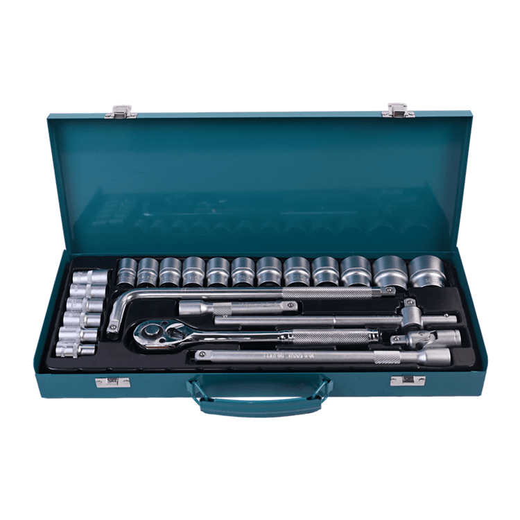 717303 PHIXWELL 24 PCS جعبه آهنی سوکت