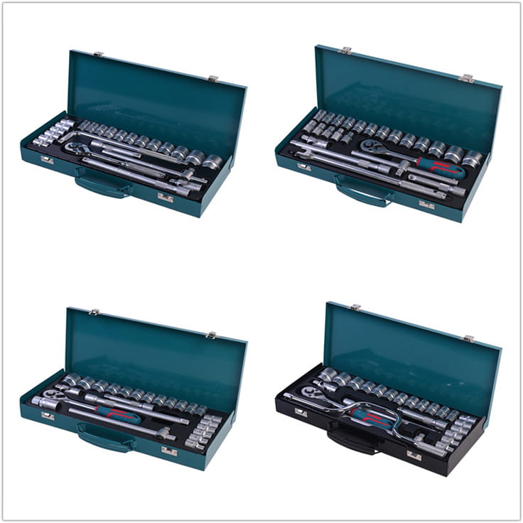 717303 PHIXWELL 24 PCS جعبه آهنی سوکت