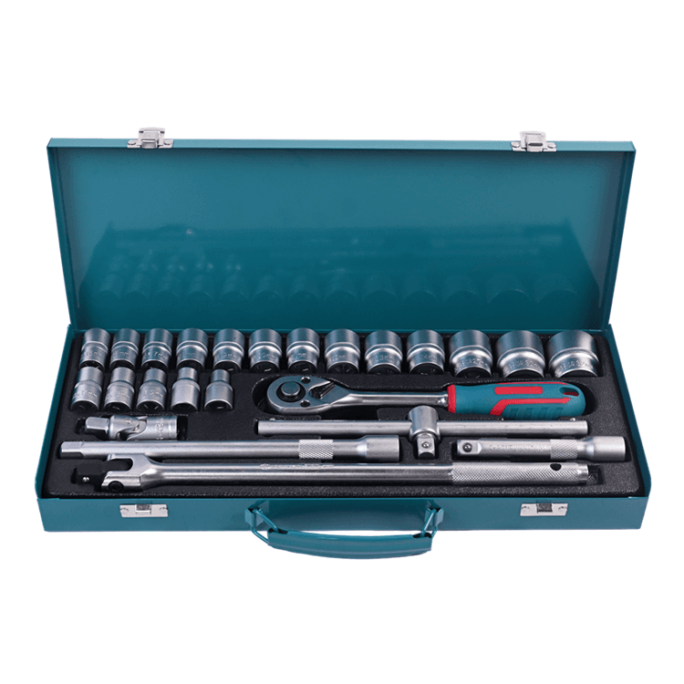 717304 PHIXWELL 24 PCS جعبه آهنی سوکت