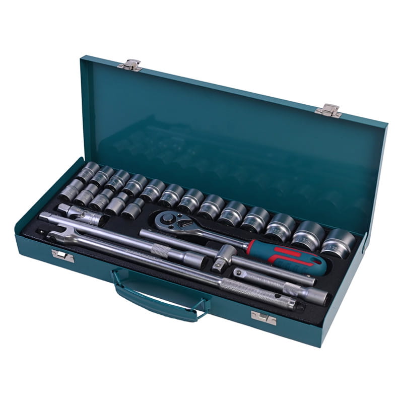 717304 PHIXWELL 24 PCS جعبه آهنی سوکت