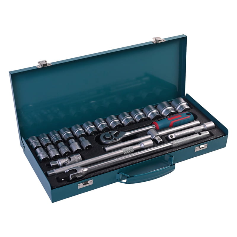 717304 PHIXWELL 24 PCS جعبه آهنی سوکت