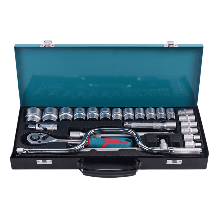 717306 PHIXWELL 24 PCS جعبه آهنی سوکت