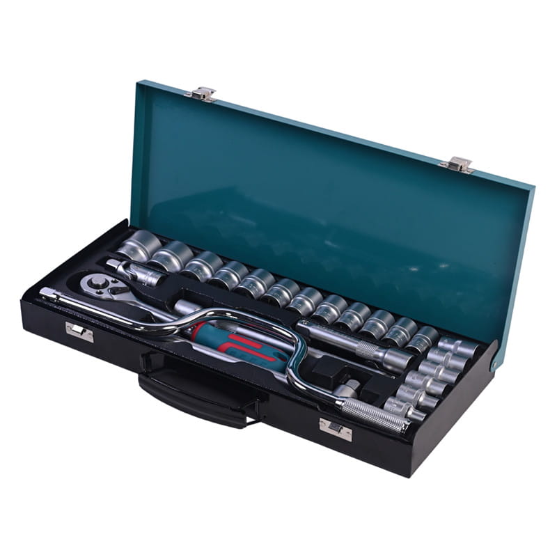 717306 PHIXWELL 24 PCS جعبه آهنی سوکت