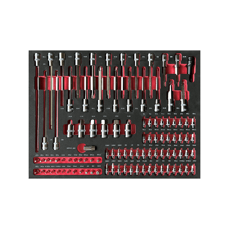 مجموعه ابزار کابینت ابزار 719503 PHIXWELL 249pcs