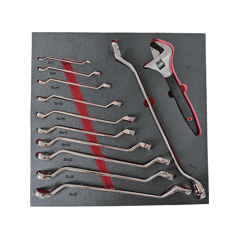 کابینت ابزار 719520PHIXWELL 11 کشو با ست ابزار 377 عدد
