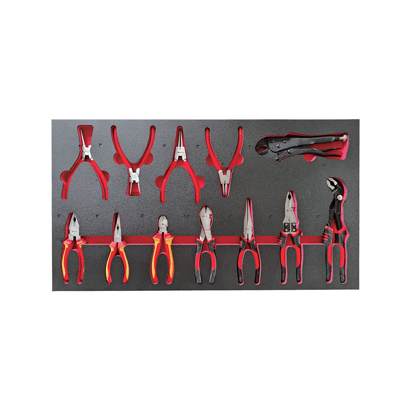 کابینت ابزار 719520PHIXWELL 11 کشو با ست ابزار 377 عدد